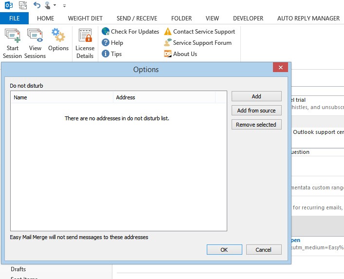 Do Not Disturb List New Feature