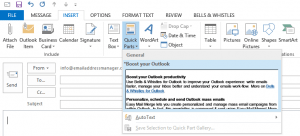 autotext in Outlook