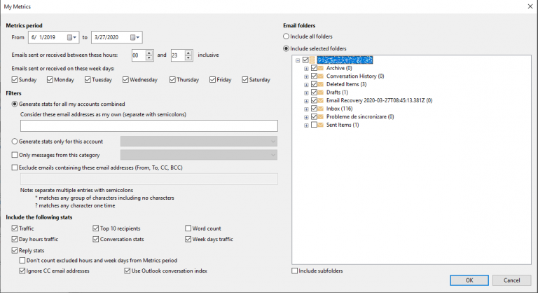How To Count Number Of Emails In Outlook By Range