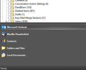 Extract from email clients