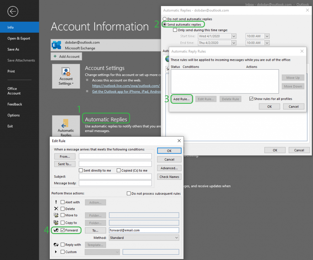 How to Redirect Emails in Outlook