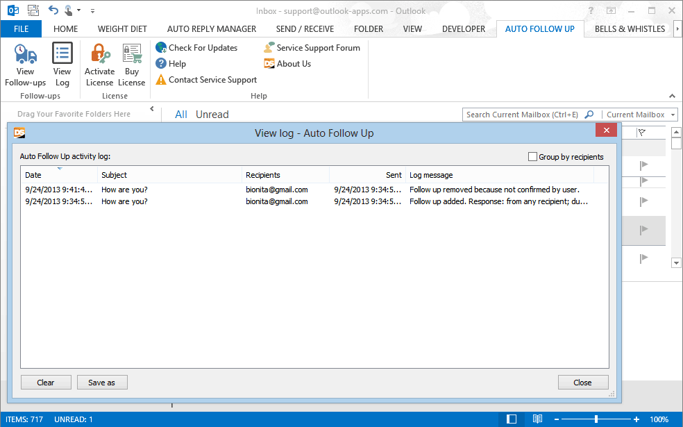 outlook email template 2013