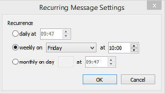 scheduling recurring emails in outlook scheduling recurring emails in outlook