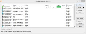 Easy Mail Merge Improved Session Manager