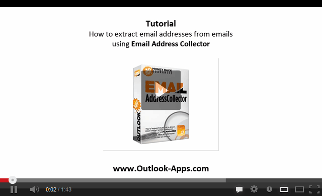 Video email image